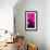 Manhattan Pink Spike-Parker Greenfield-Framed Art Print displayed on a wall