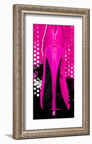 Manhattan Pink Spike-Parker Greenfield-Framed Art Print