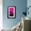 Manhattan Pink Spike-Parker Greenfield-Framed Art Print displayed on a wall