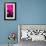 Manhattan Pink Spike-Parker Greenfield-Framed Art Print displayed on a wall