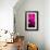 Manhattan Pink Spike-Parker Greenfield-Framed Art Print displayed on a wall