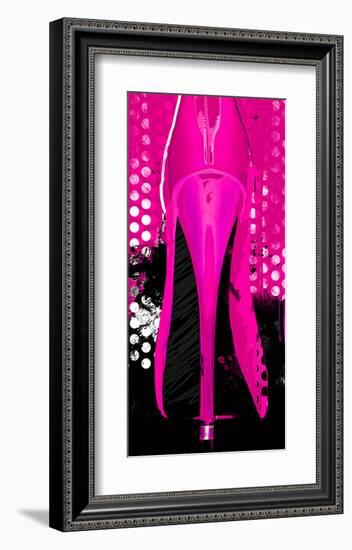 Manhattan Pink Spike-Parker Greenfield-Framed Art Print