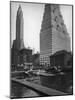 Manhattan's East River Downtown Skyport with Grumman and Fairchild Amphibious Planes-Margaret Bourke-White-Mounted Photographic Print