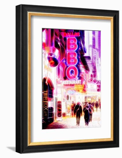 Manhattan Shine - BBQ-Philippe Hugonnard-Framed Photographic Print