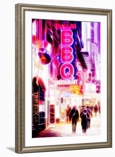 Manhattan Shine - BBQ-Philippe Hugonnard-Framed Photographic Print