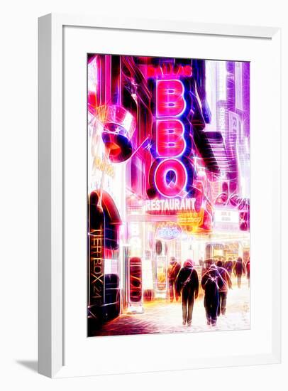 Manhattan Shine - BBQ-Philippe Hugonnard-Framed Photographic Print