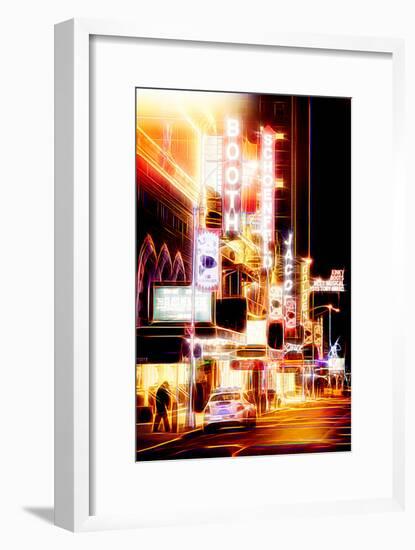 Manhattan Shine - Broadway Shows-Philippe Hugonnard-Framed Photographic Print