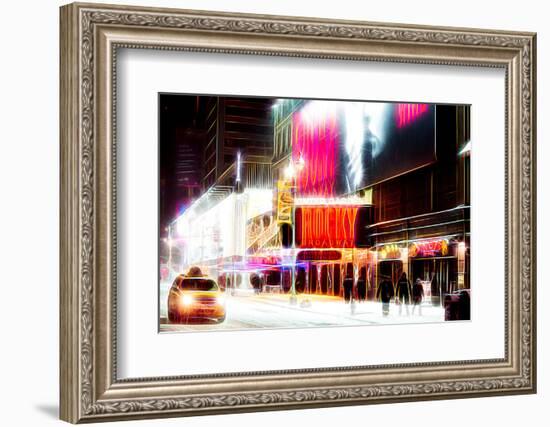 Manhattan Shine - Broadway Theater-Philippe Hugonnard-Framed Photographic Print