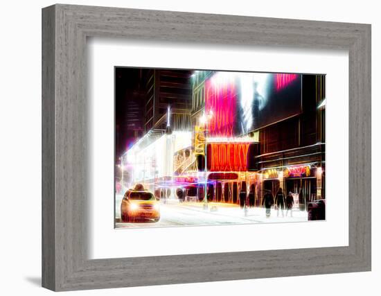 Manhattan Shine - Broadway Theater-Philippe Hugonnard-Framed Photographic Print