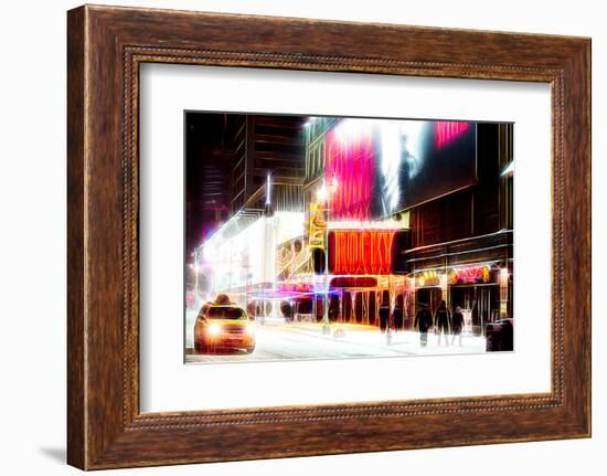 Manhattan Shine - Broadway Theater-Philippe Hugonnard-Framed Photographic Print