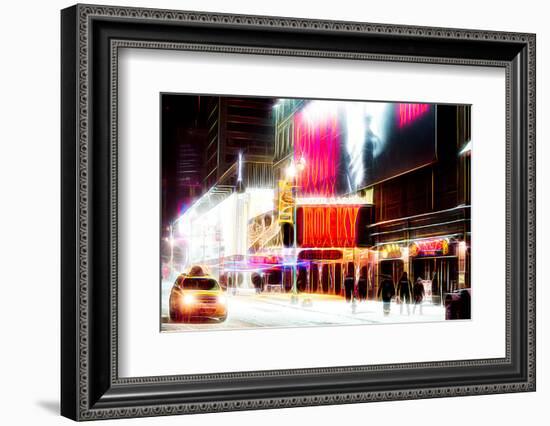 Manhattan Shine - Broadway Theater-Philippe Hugonnard-Framed Photographic Print