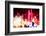 Manhattan Shine - Christmas Lights-Philippe Hugonnard-Framed Photographic Print