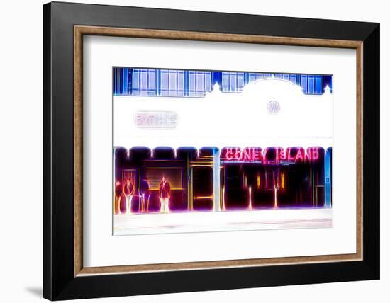 Manhattan Shine - Coney Island Station-Philippe Hugonnard-Framed Photographic Print