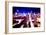 Manhattan Shine - Dazzling Night-Philippe Hugonnard-Framed Photographic Print