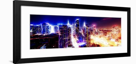 Manhattan Shine - Electric Radius-Philippe Hugonnard-Framed Photographic Print