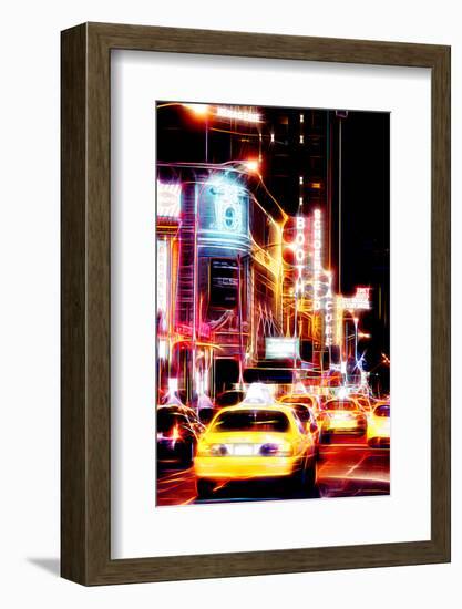 Manhattan Shine - Evening Lights-Philippe Hugonnard-Framed Photographic Print