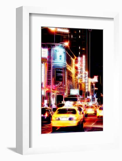 Manhattan Shine - Evening Lights-Philippe Hugonnard-Framed Photographic Print