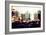 Manhattan Shine - Fog on Times Square-Philippe Hugonnard-Framed Photographic Print