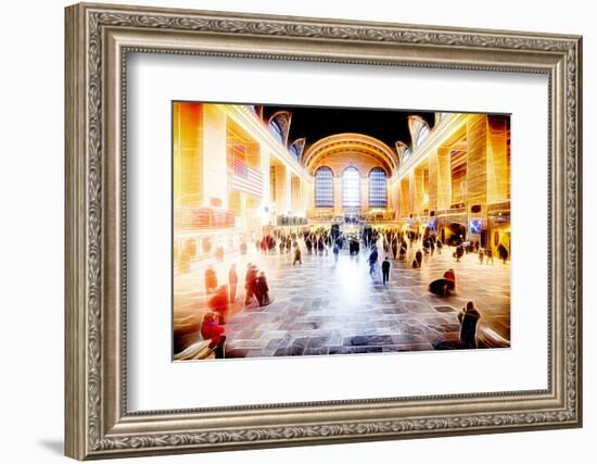 Manhattan Shine - Grand Central Terminal-Philippe Hugonnard-Framed Photographic Print