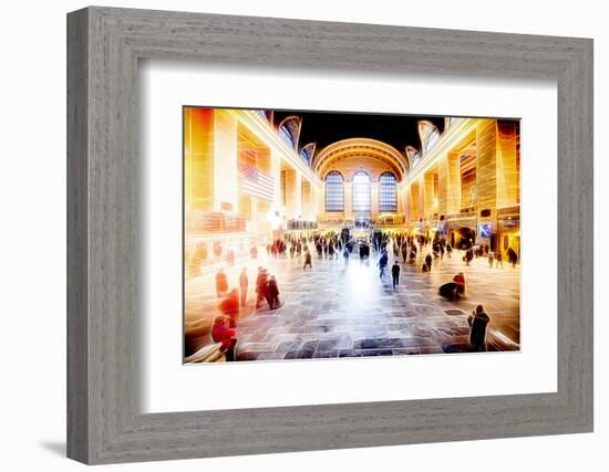 Manhattan Shine - Grand Central Terminal-Philippe Hugonnard-Framed Photographic Print
