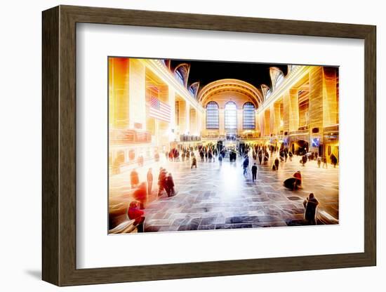 Manhattan Shine - Grand Central Terminal-Philippe Hugonnard-Framed Photographic Print