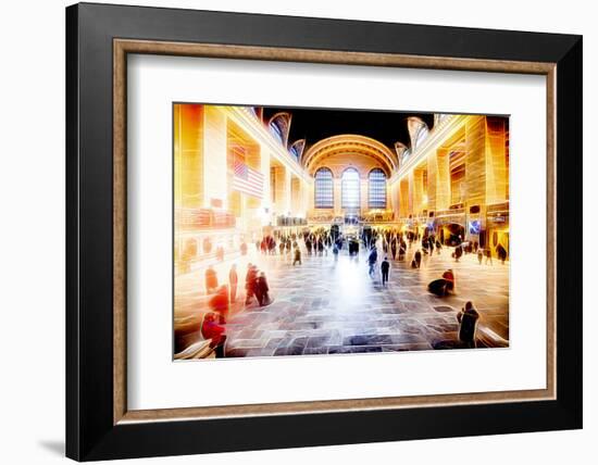 Manhattan Shine - Grand Central Terminal-Philippe Hugonnard-Framed Photographic Print