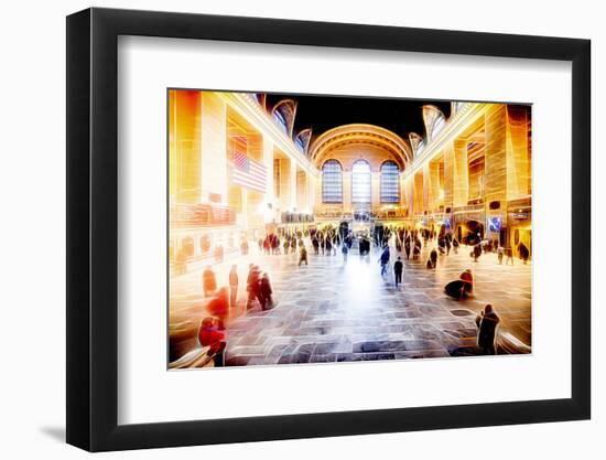 Manhattan Shine - Grand Central Terminal-Philippe Hugonnard-Framed Photographic Print