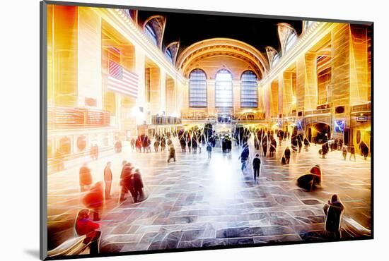 Manhattan Shine - Grand Central Terminal-Philippe Hugonnard-Mounted Photographic Print