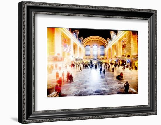 Manhattan Shine - Grand Central Terminal-Philippe Hugonnard-Framed Photographic Print