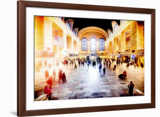 Manhattan Shine - Grand Central Terminal-Philippe Hugonnard-Framed Photographic Print