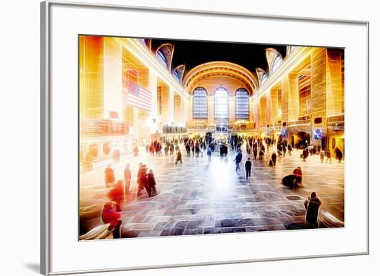 Manhattan Shine - Grand Central Terminal-Philippe Hugonnard-Framed Photographic Print