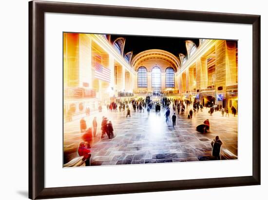 Manhattan Shine - Grand Central Terminal-Philippe Hugonnard-Framed Photographic Print