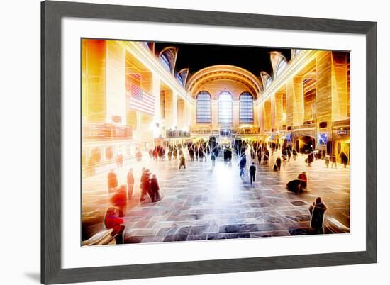 Manhattan Shine - Grand Central Terminal-Philippe Hugonnard-Framed Photographic Print