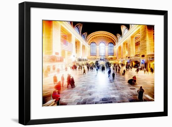 Manhattan Shine - Grand Central Terminal-Philippe Hugonnard-Framed Photographic Print