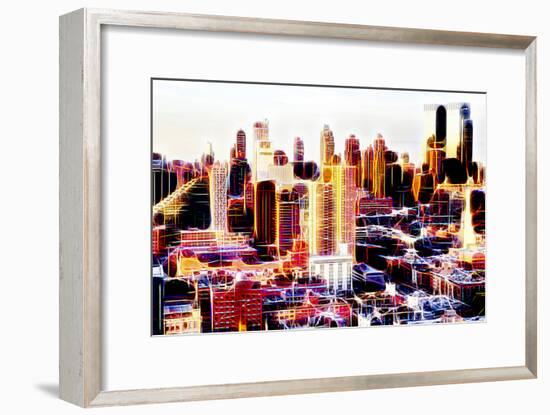 Manhattan Shine - Midtown Sunset II-Philippe Hugonnard-Framed Photographic Print