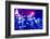 Manhattan Shine - Night Blue-Philippe Hugonnard-Framed Photographic Print