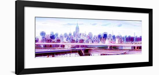 Manhattan Shine - Overview-Philippe Hugonnard-Framed Photographic Print