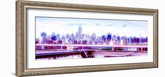 Manhattan Shine - Overview-Philippe Hugonnard-Framed Photographic Print