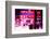 Manhattan Shine - Pink Night-Philippe Hugonnard-Framed Photographic Print