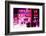 Manhattan Shine - Pink Night-Philippe Hugonnard-Framed Photographic Print