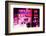 Manhattan Shine - Pink Night-Philippe Hugonnard-Framed Photographic Print