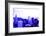 Manhattan Shine - Purple City-Philippe Hugonnard-Framed Photographic Print