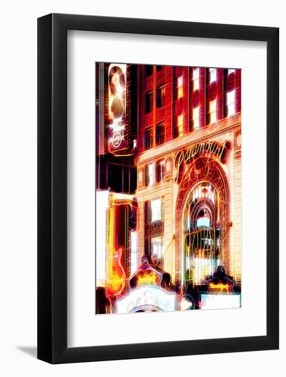 Manhattan Shine - See the Show-Philippe Hugonnard-Framed Photographic Print