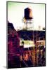 Manhattan Shine - Water Tank-Philippe Hugonnard-Mounted Photographic Print