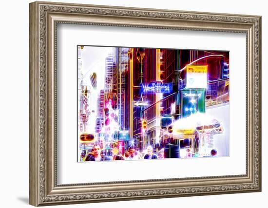 Manhattan Shine - West 33rd Street-Philippe Hugonnard-Framed Photographic Print