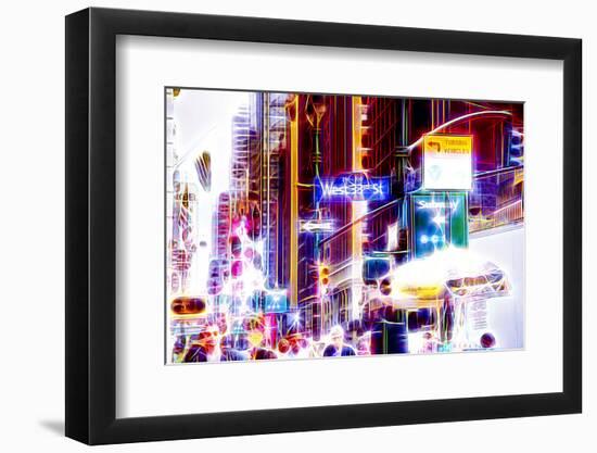 Manhattan Shine - West 33rd Street-Philippe Hugonnard-Framed Photographic Print