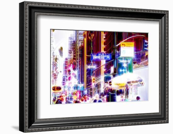 Manhattan Shine - West 33rd Street-Philippe Hugonnard-Framed Photographic Print