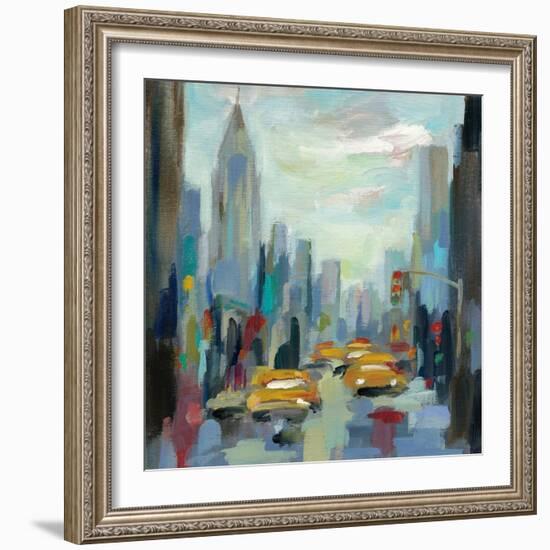 Manhattan Sketches I-Silvia Vassileva-Framed Art Print