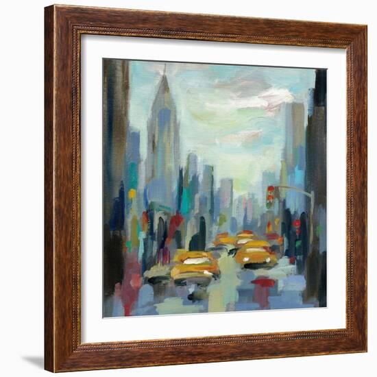 Manhattan Sketches I-Silvia Vassileva-Framed Art Print