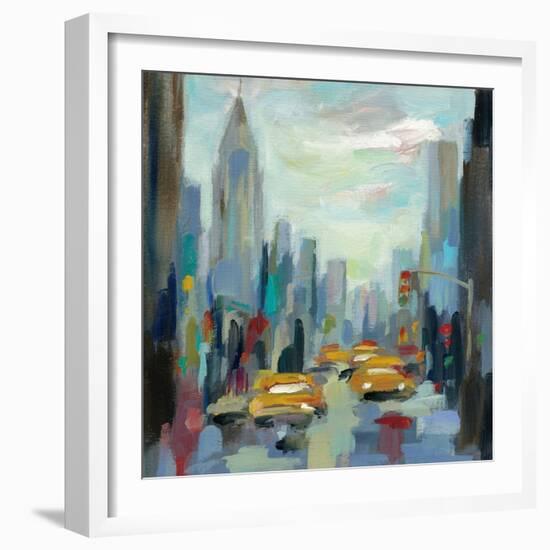 Manhattan Sketches I-Silvia Vassileva-Framed Art Print